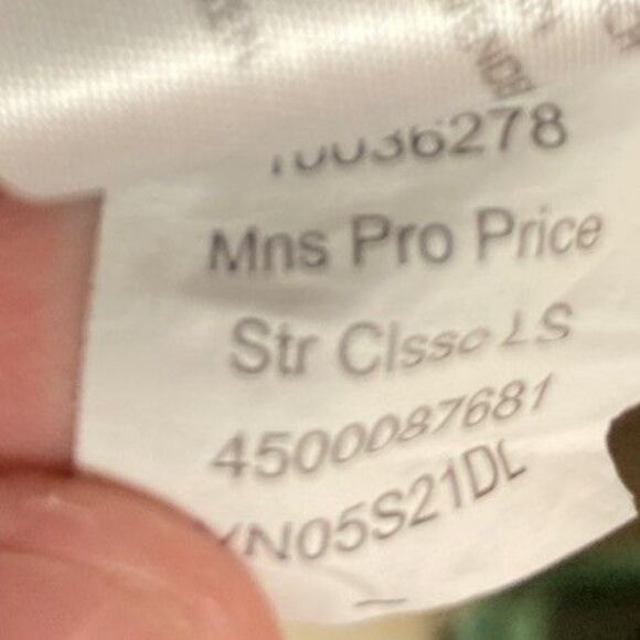 Men's Ariat Pro Series Stretch Classic Fit LS Buttonup Shirt Blue Plaid Size L - Picture 5 of 9